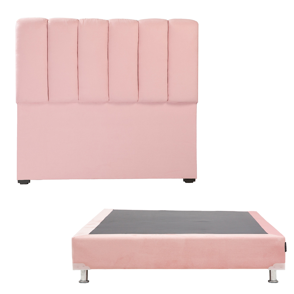 Cabecera Matrimonial  Dicasa Kami con Box Alessa Rosa