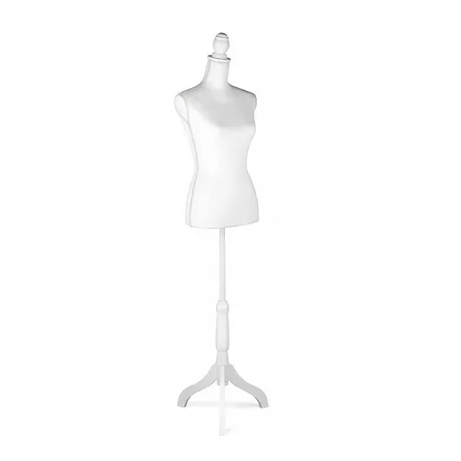 Maniqui de Costura Femenino Torso Ajustable Blanco Maniquie