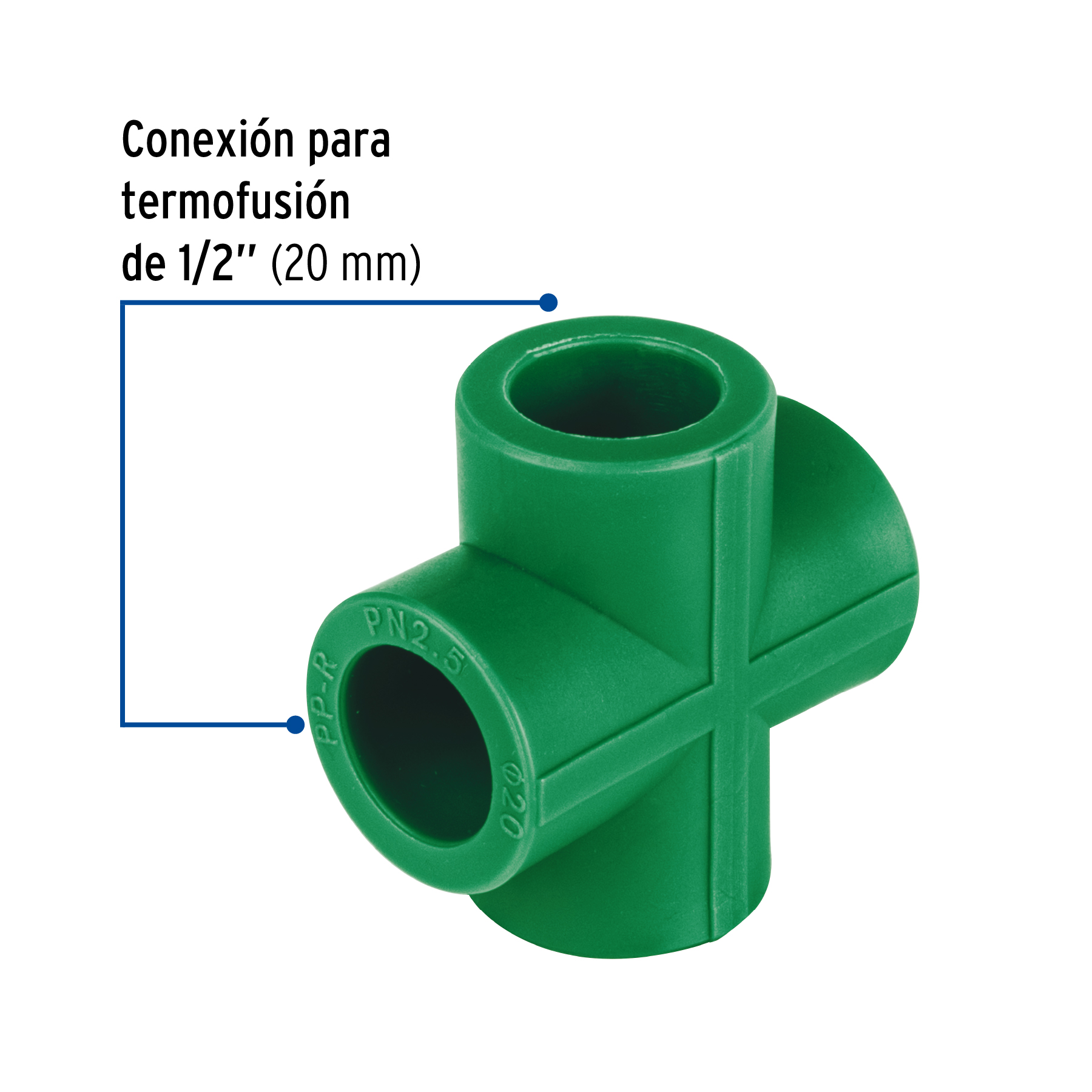 CRUZ PPR, 1/2", FOSET 45555