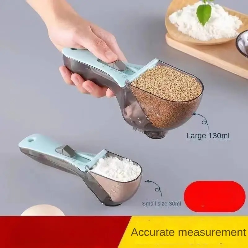 Cuchara Medidora Y Pelador De Acero Verduras Con Recipiente
