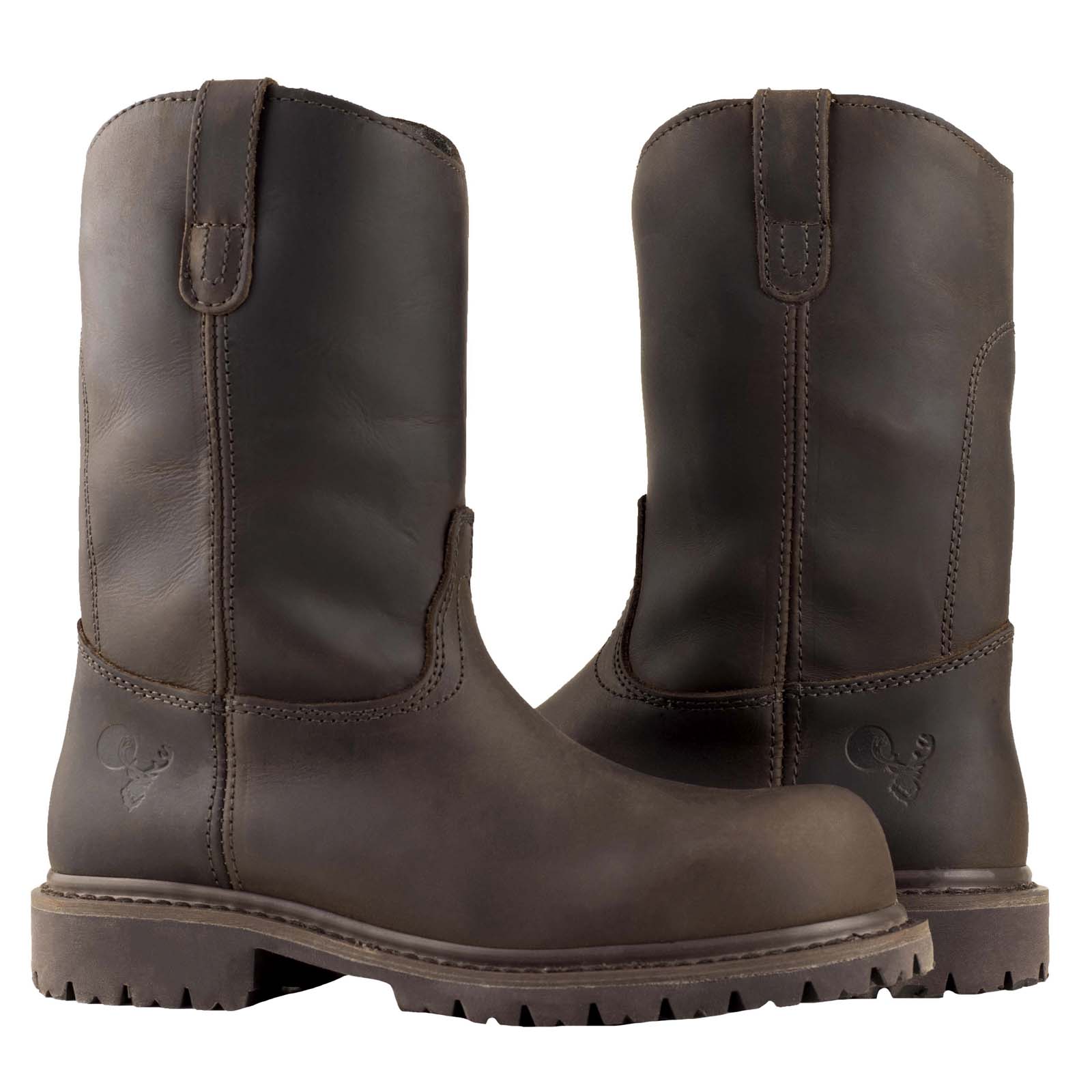 BOTA ROPER INDUSTRIAL BERRENDO DIELECTRICA CASQUILLO 160 CAFÉ