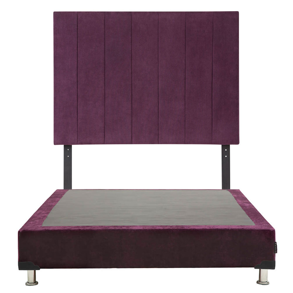 Cabecera Individual Dicasa Argos con Box Morado