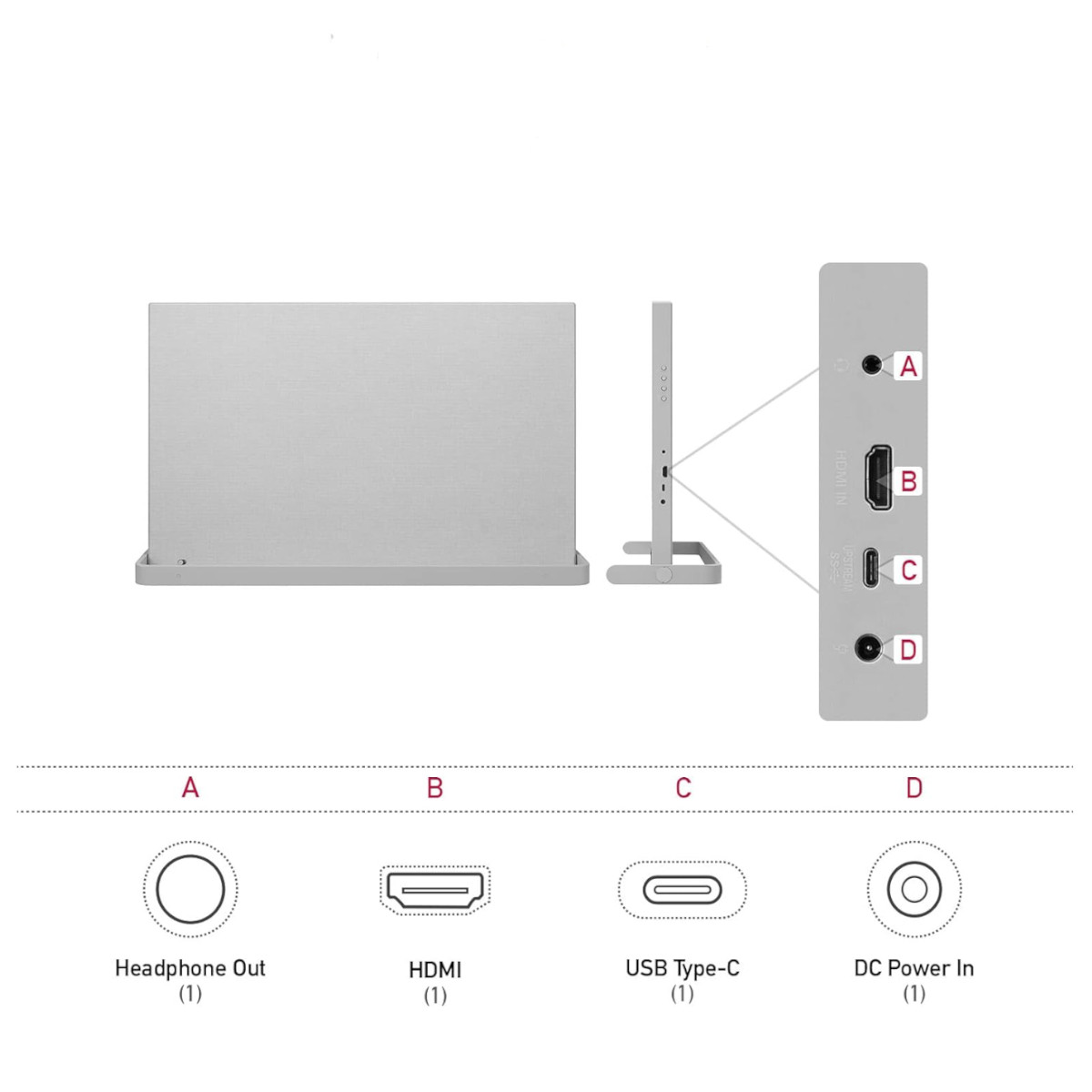 Monitor LG Libero 27 Pulgadas QHD IPS Hdr 10 27MQ70QC-S