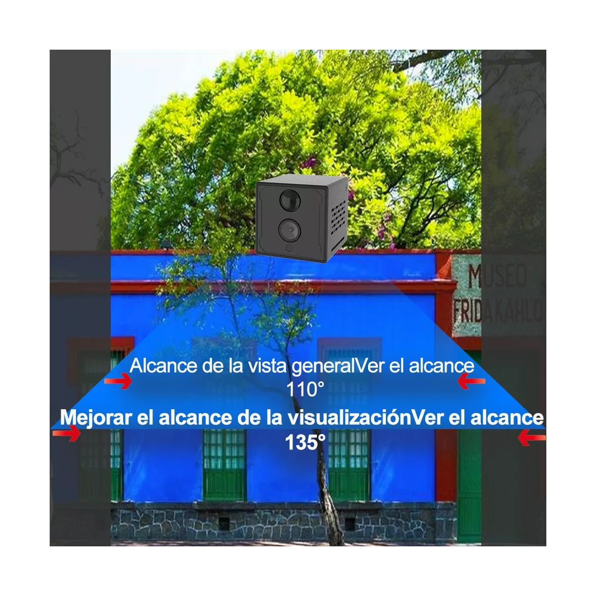 Mini Cámara Espía 3mp 2k Wifi Con Batería Recargable 9 Horas