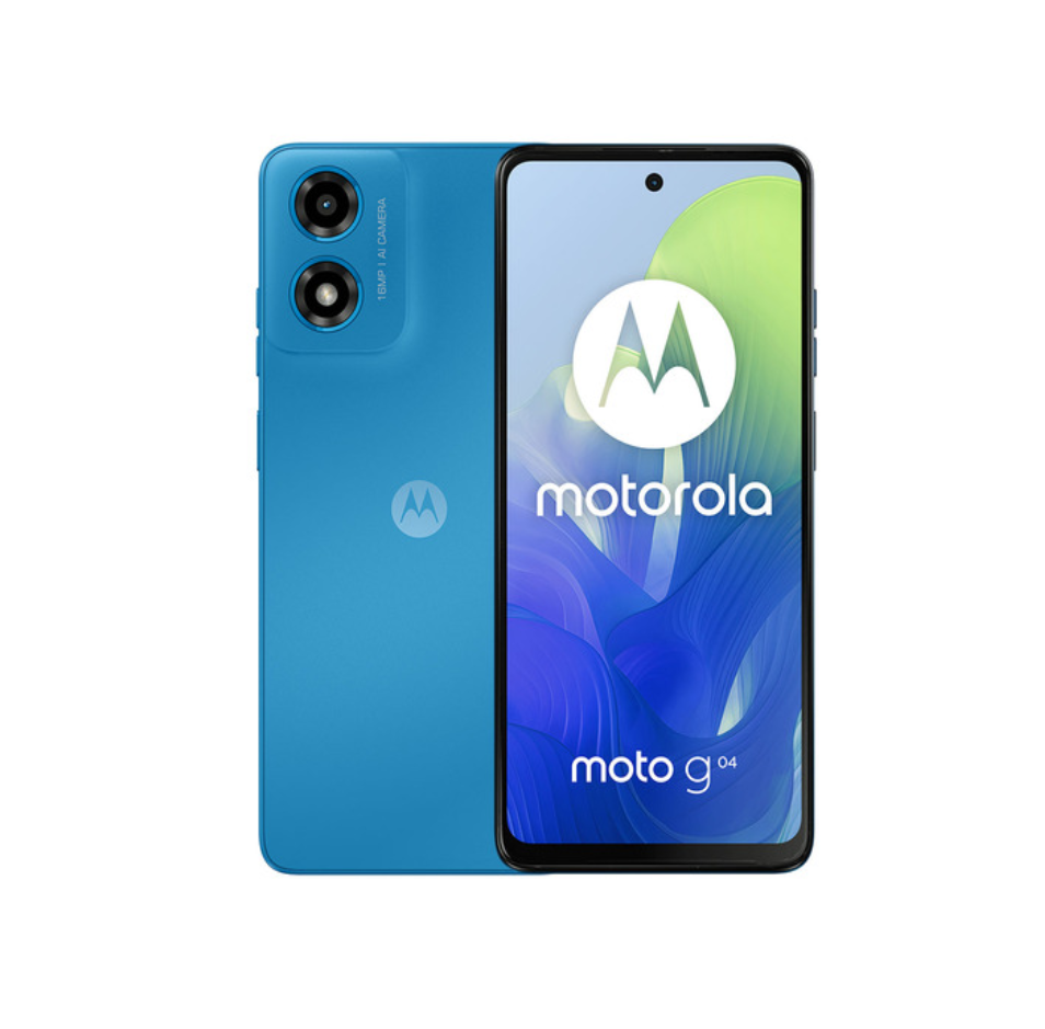 Celular Motorola Moto G04 4GB + 128GB Color Azul