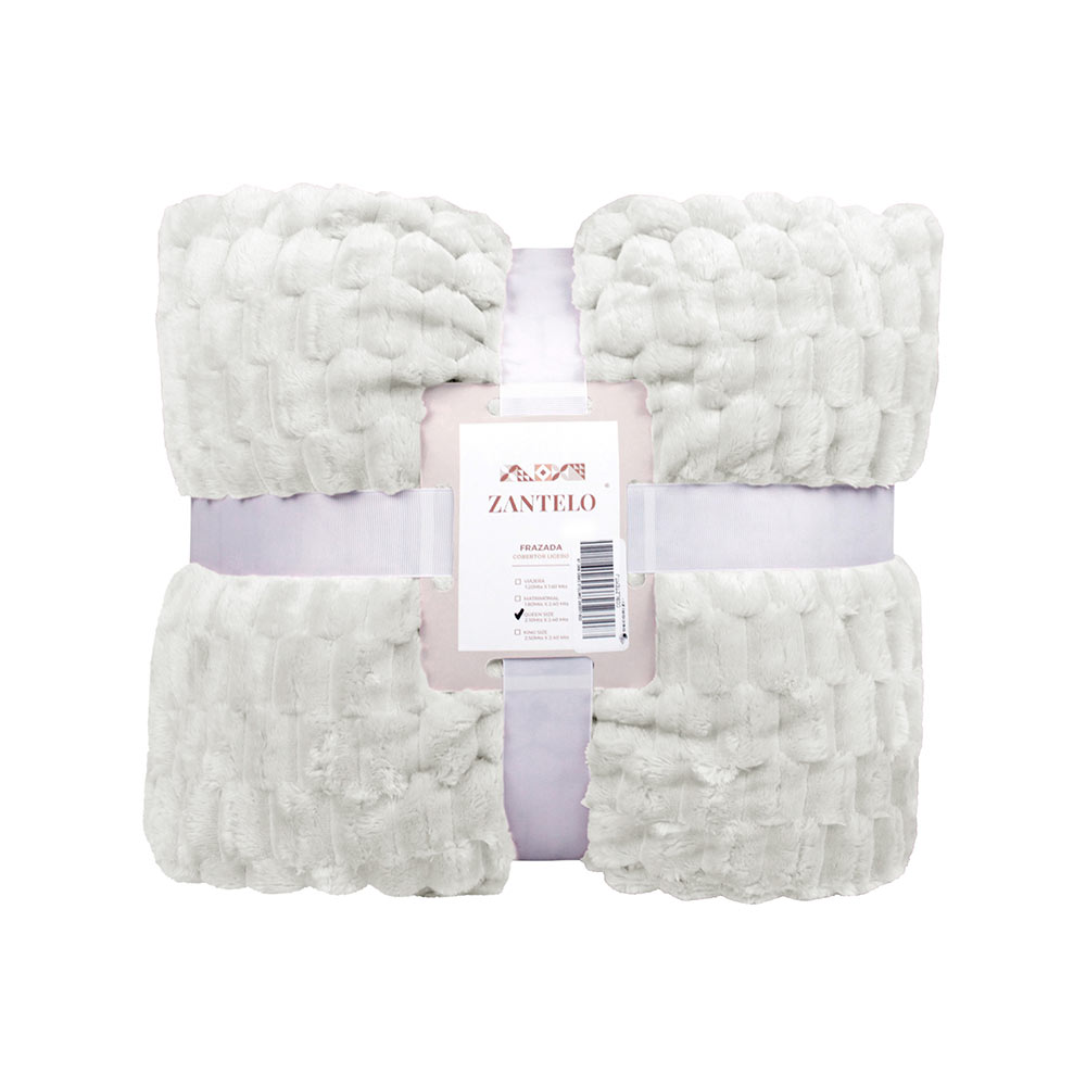  Frazada Matrimonial Ligera Perla Transpirable Térmico