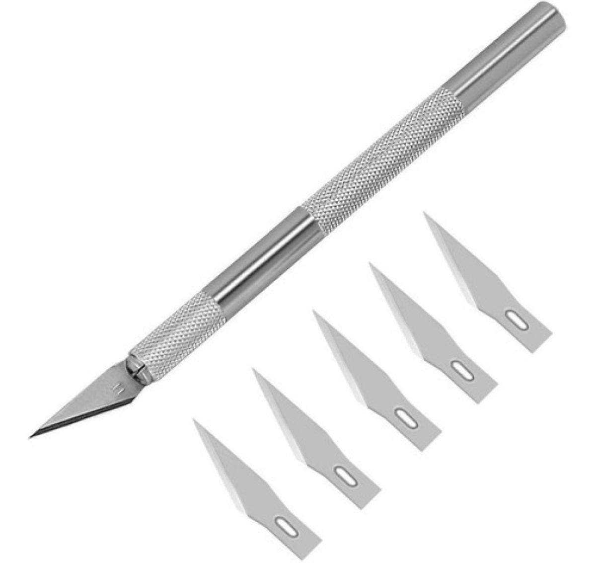 Cuchillo De Precisión Cutter Exacto Profesional + 5 Navajas