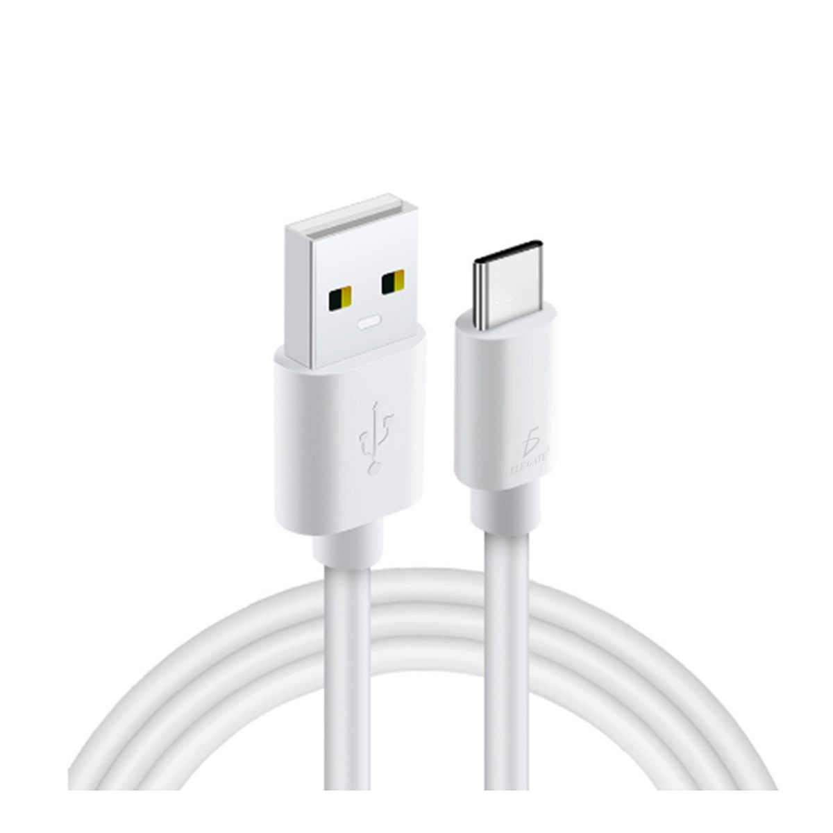  Cable De Carga Y Datos Microusb V8 3 Metros 2A Blanco.