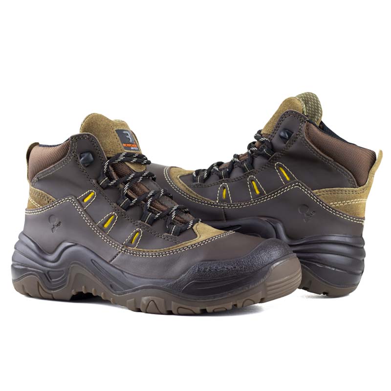 Botas De Trabajo Berrendo PP+D Dieléctricas Hombre Casquillo 3011 Camel