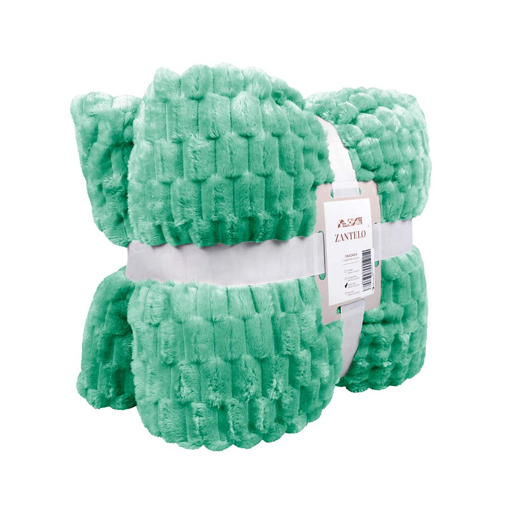 Frazada King Size Ligera Menta Transpirable Térmico