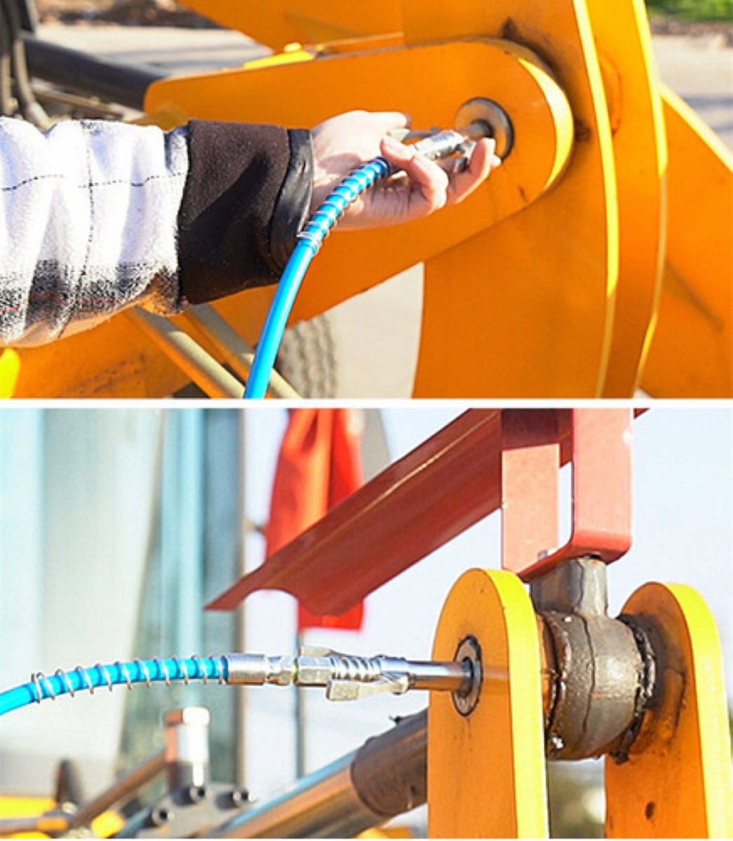 Boquilla De Máquina De Engrase Boquilla De Grasa + Manguera