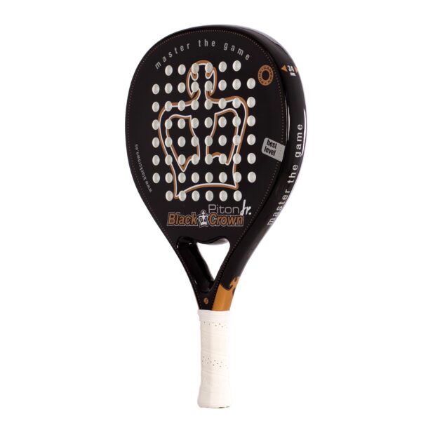 Pala Raqueta Padel Black Crown Piton Junior para niños
