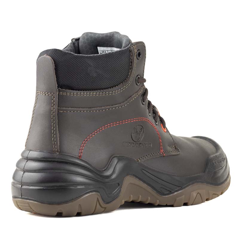 BOTAS BERRENDO DE TRABAJO CON CASQUILLO DIELECTRICO 3017 CAFÉ.