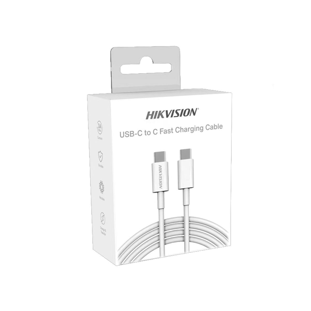 Cable USB-C a USB-C 1 Metro Ideal para Celulares  Carga Rápida 3 Amp Carga y Sincronización de Datos 480 Mbps 60 Watts.