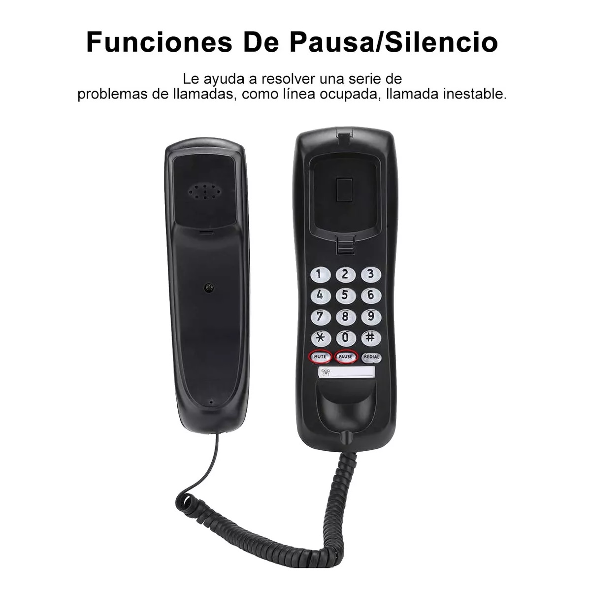Telefonos Fijos Alambrico Casa Oficina Hotel Dual Fsk/dtmf