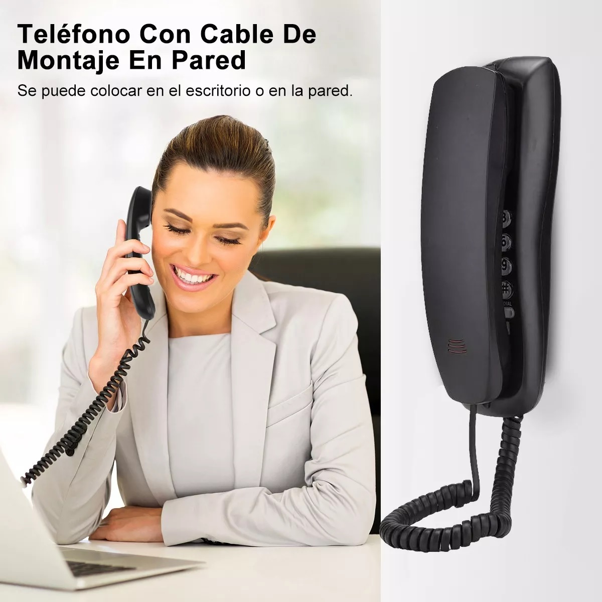 Telefonos Fijos Alambrico Casa Oficina Hotel Dual Fsk/dtmf