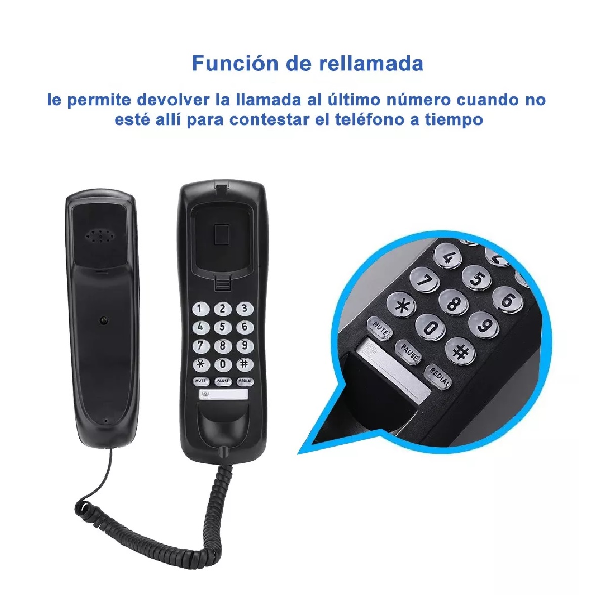 Telefonos Fijos Alambrico Casa Oficina Hotel Dual Fsk/dtmf