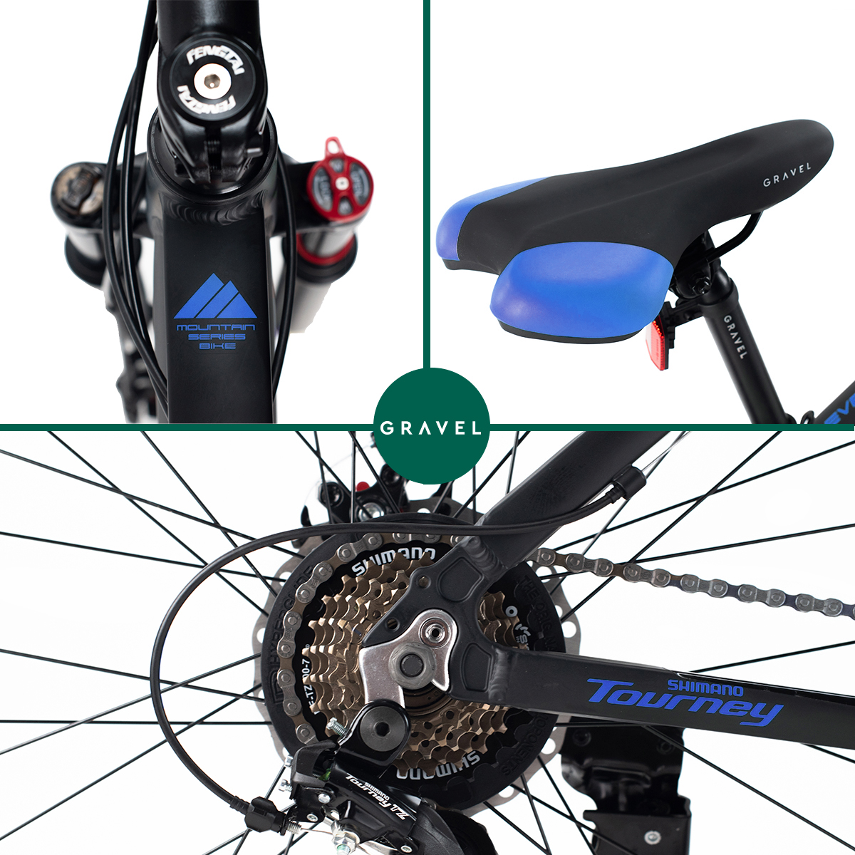 Bicicleta Gravel De Montaña Everest Mtb R29 21v Shimano.