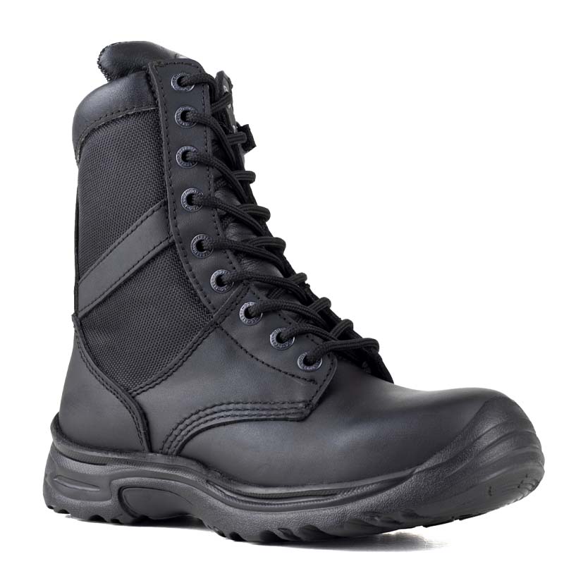 Botas Tácticas Berrendo De Trabajo 334 Negro Napa Hombre.