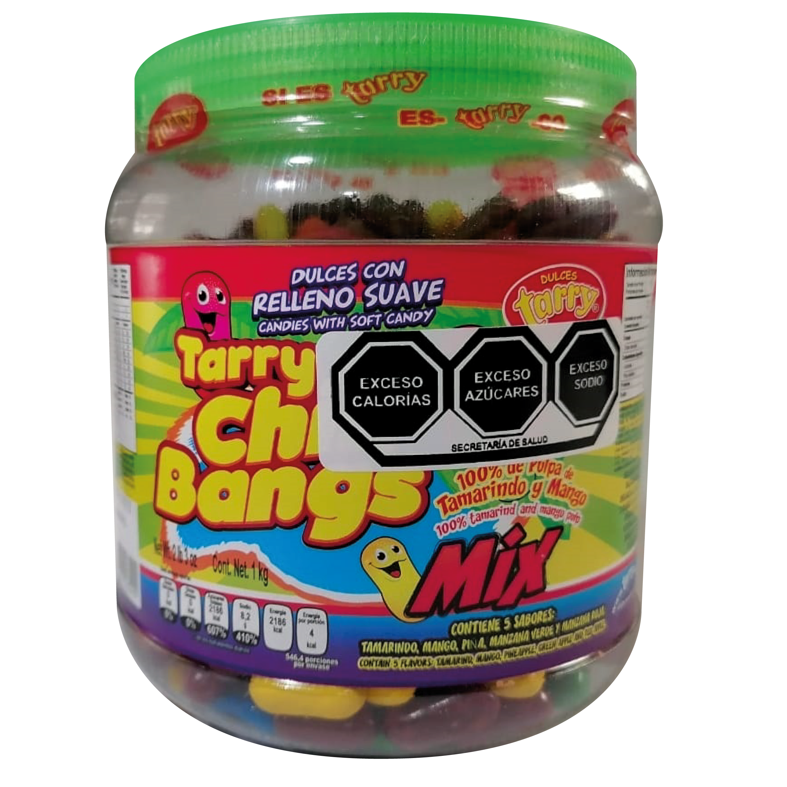 Tarry Paquete Golosina Tamarindo Enchilados Tarrogos