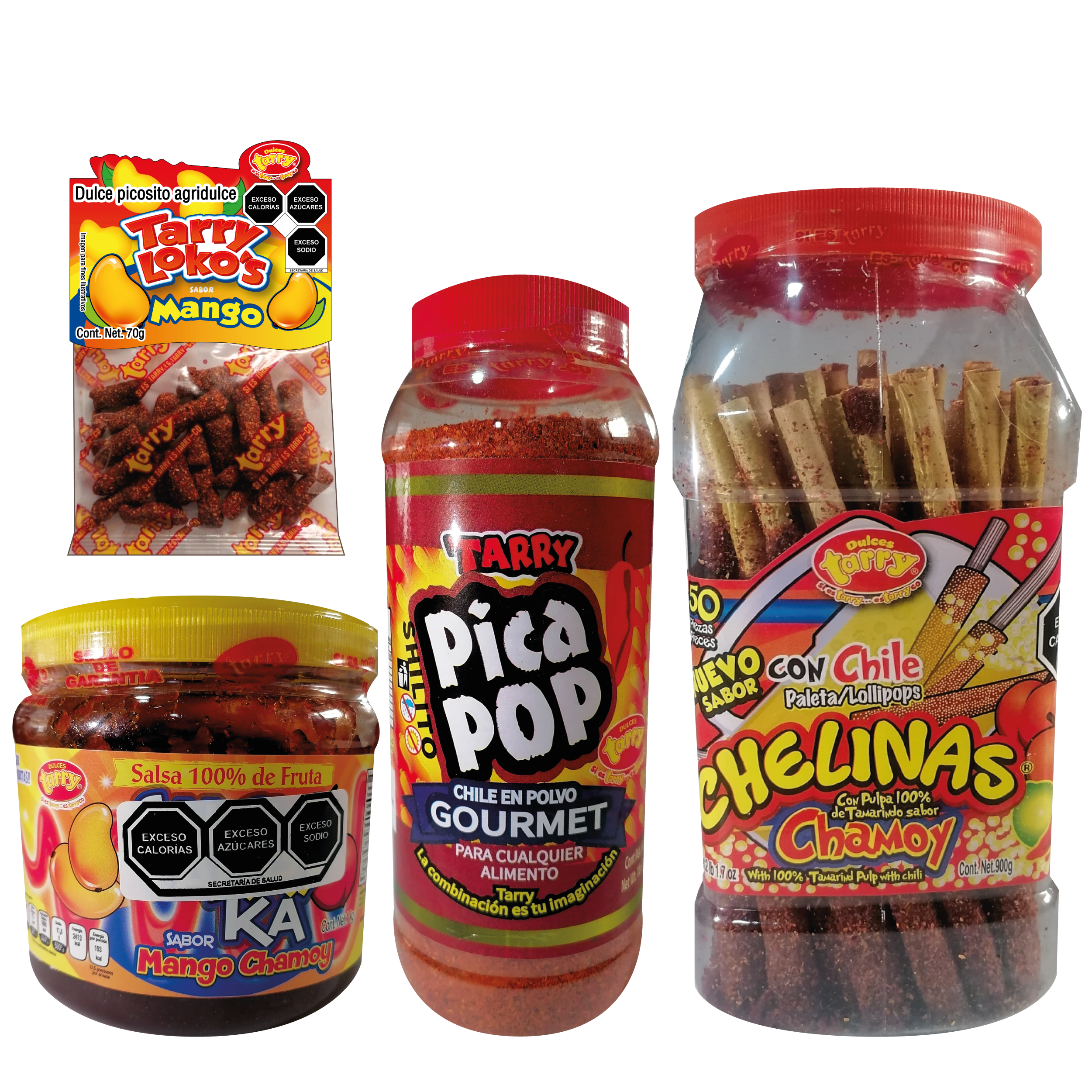 Tarry Paquete Escarchado Pulpa Mango-chamoy Para Bebidas