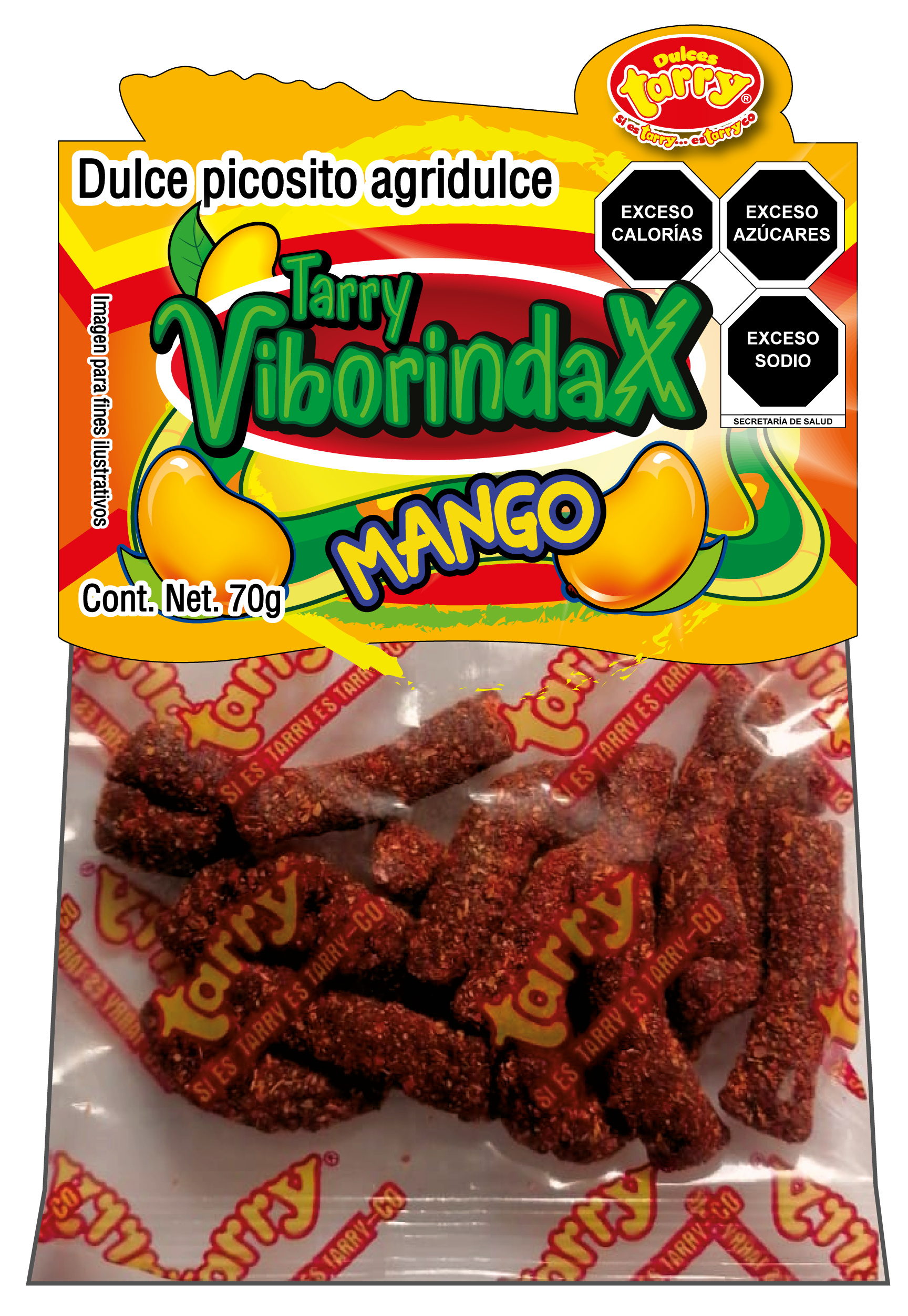 Tarry Paquete Golosina Enchilados Bolitas De Tamarindo