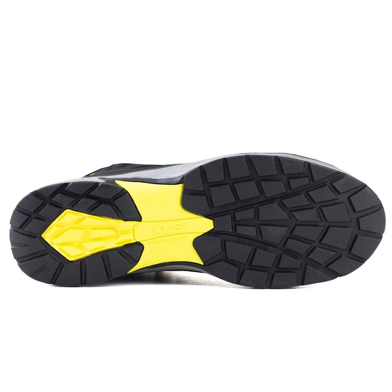 Bota Dieléctrica Con Casquillo Berrendo 7711 Negro Amarillo Urbana.