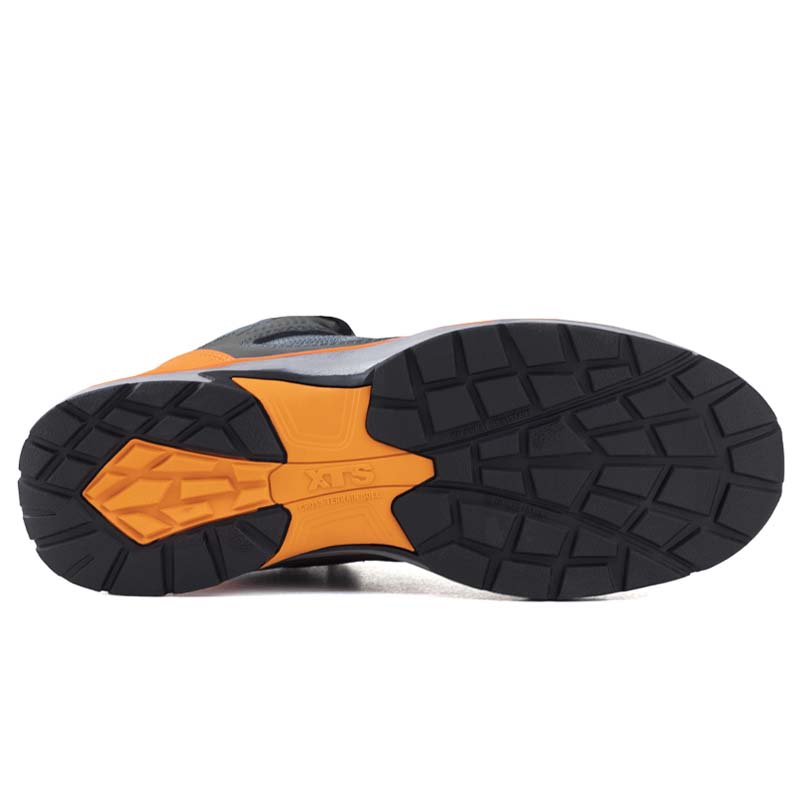 Bota Urbana Industrial Berrendo 7714 Gris Naranja Casquillo