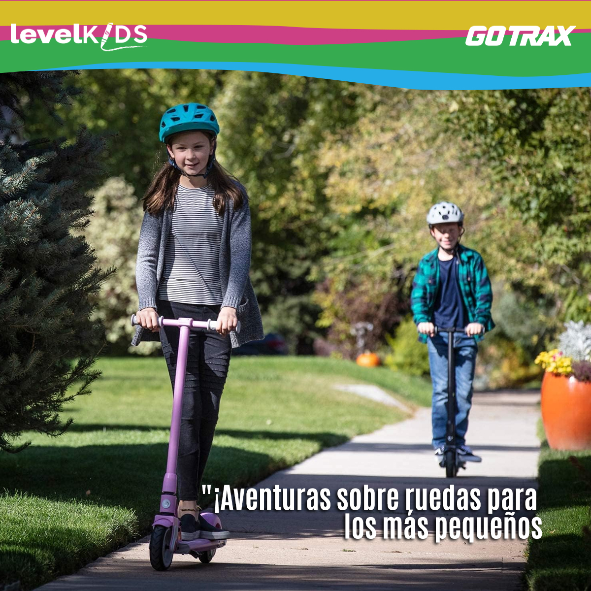 Scooter Eléctrico Para Niños Gotrax Gks 12km/h 150w, Color Rosa.