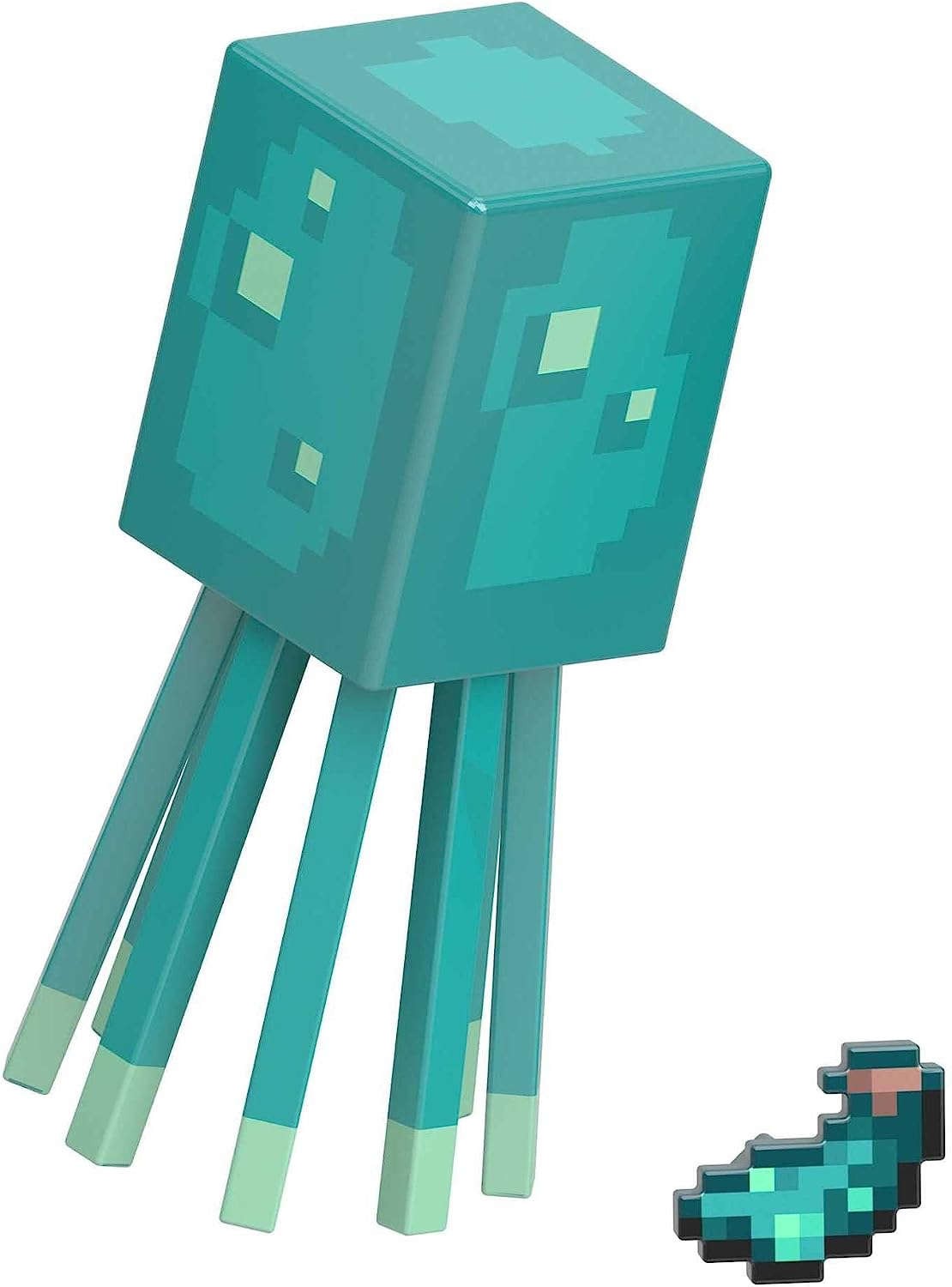 Minecraft Vanilla Figura De Acción Calamar Luminoso