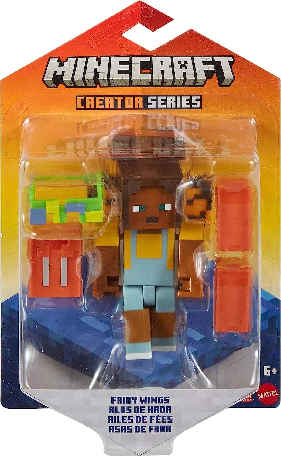 Minecraft Creator Figura Con Skin Con Alas Hada Mariposa