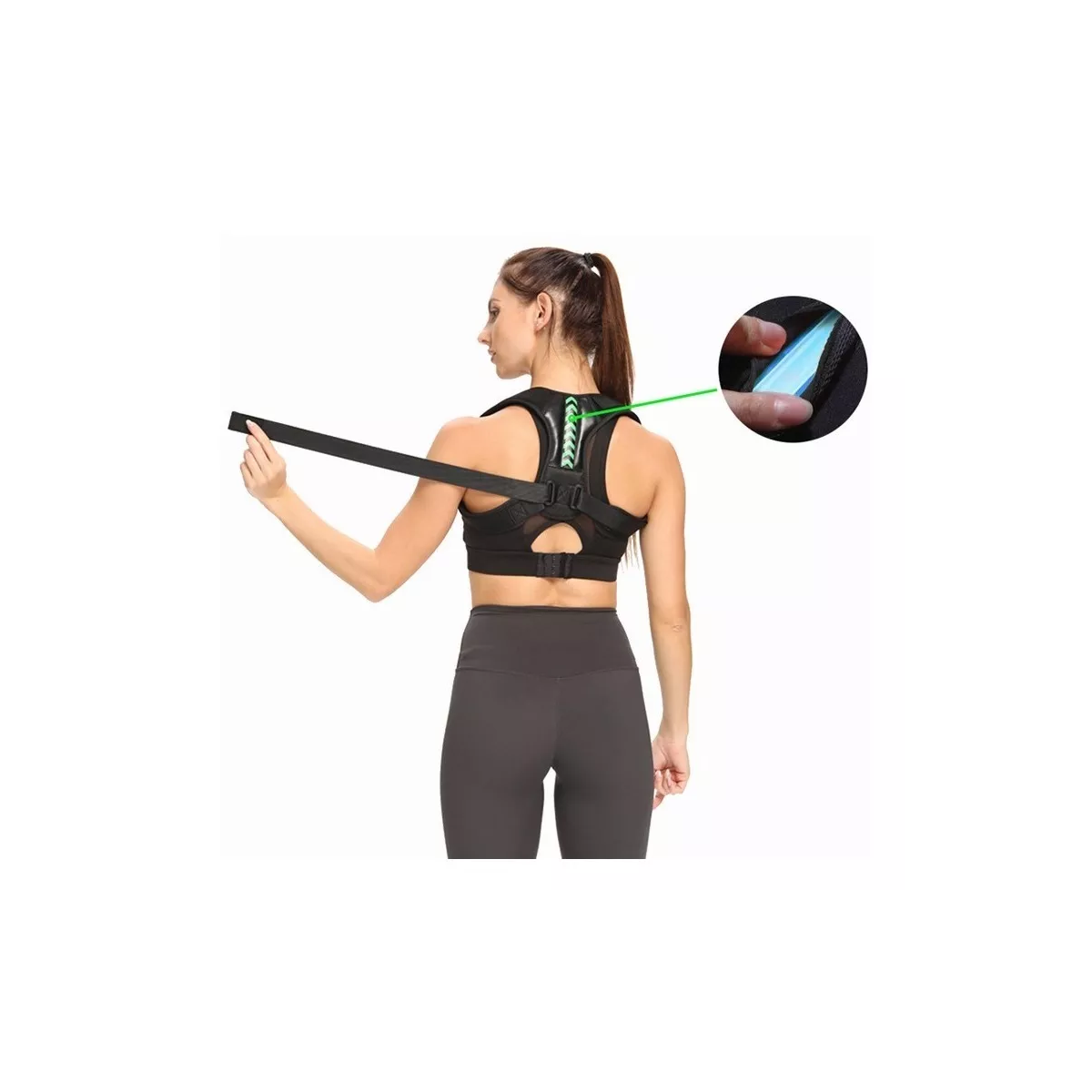 Faja Ajustables De Corrección De La Postura De La Joroba G