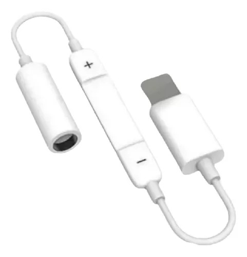 Adaptador Compatible iPhone Lightning Conector Audio 3.5 Mm