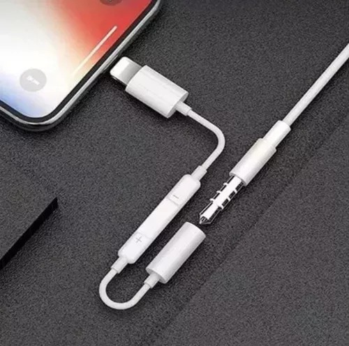Adaptador Compatible iPhone Lightning Conector Audio 3.5 Mm