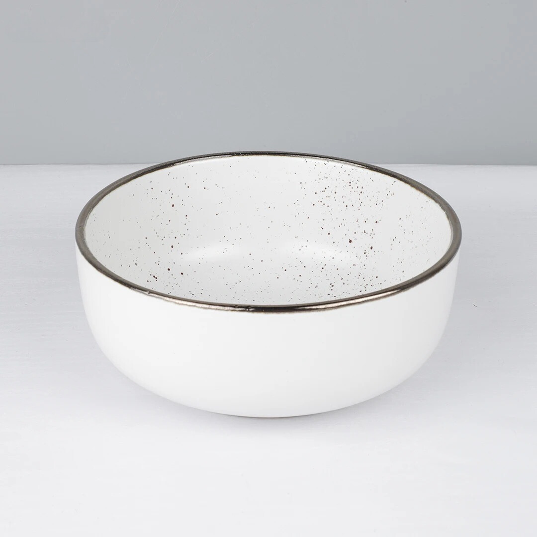 Vajilla Vascella Blanca Mate Cerámica para 4 personas 16pz