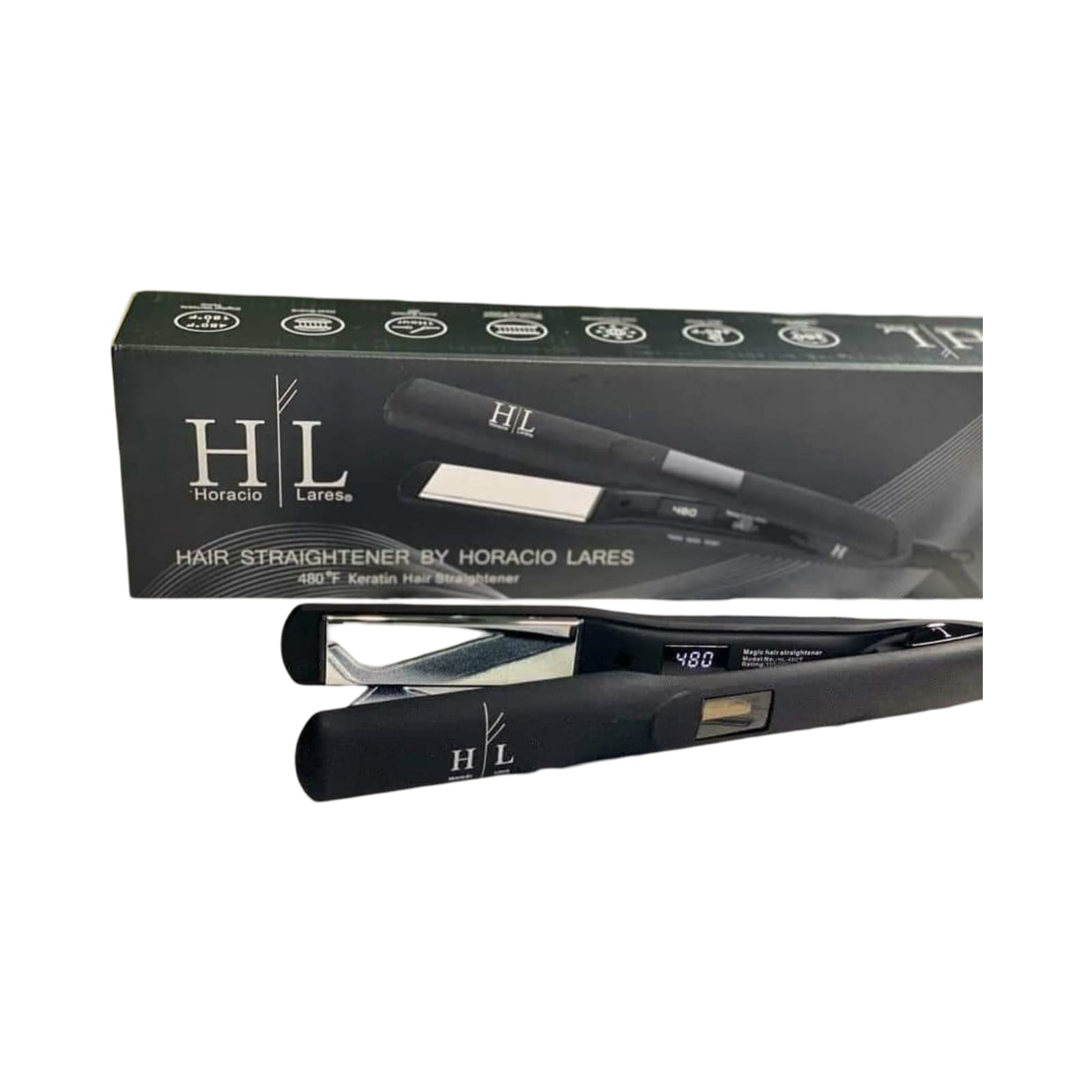 PLANCHA DE CABELLO HL HORACIO LARES  480F DIGITAL.