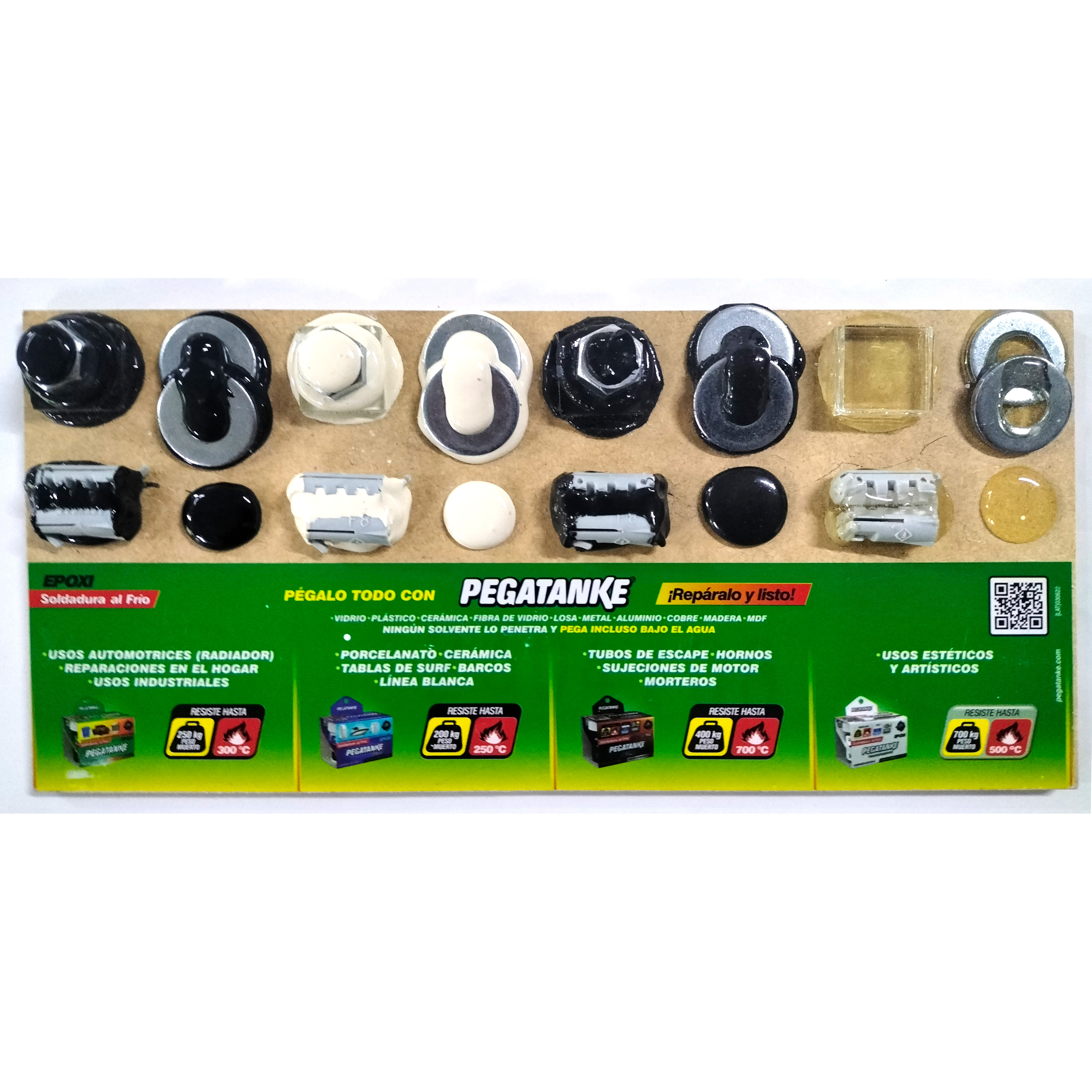 Pegatanke Soldadura Epoxica Color Negro