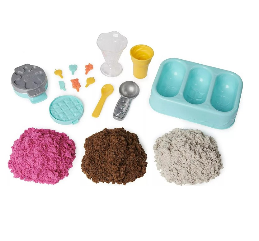 Kinetic Sand, Fábrica Helados y Postres arena niños diversión T