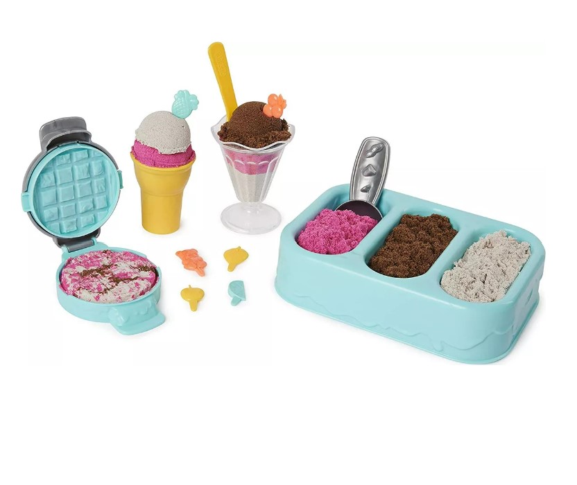 Kinetic Sand, Fábrica Helados y Postres arena niños diversión T