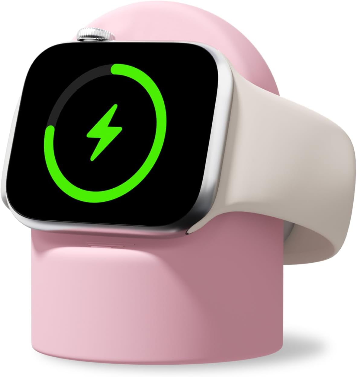 Soporte para cargador Smart Watch Rosa.