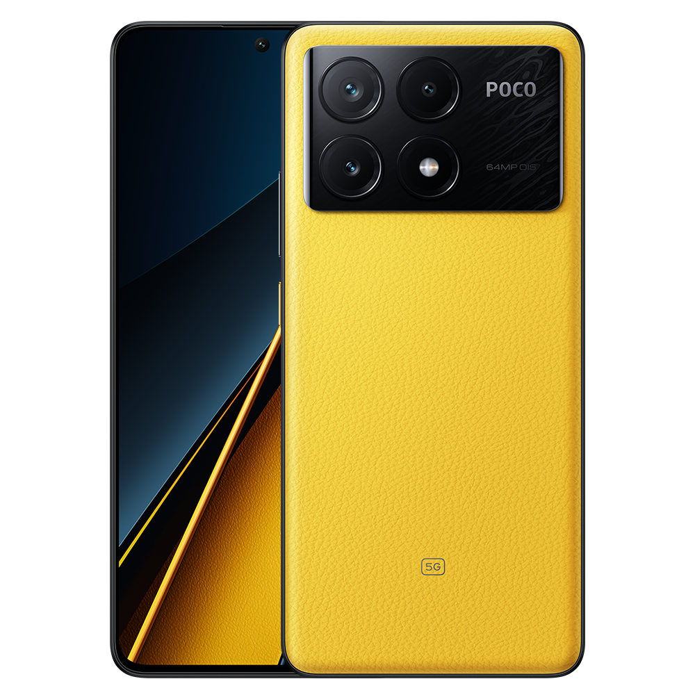 Celular Xiaomi POCO X6 Pro 5G 512GB 12GB Yellow.
