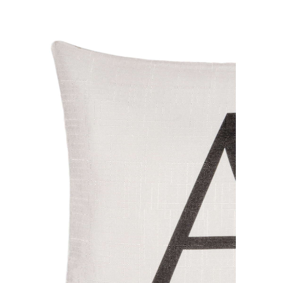 Cojin Decorativo Bohemia 50x50 cm Estampado Letra