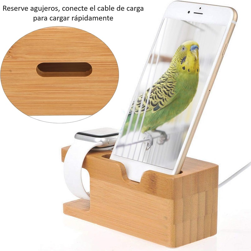 Base de carga Para Iphone y Smart Watch.