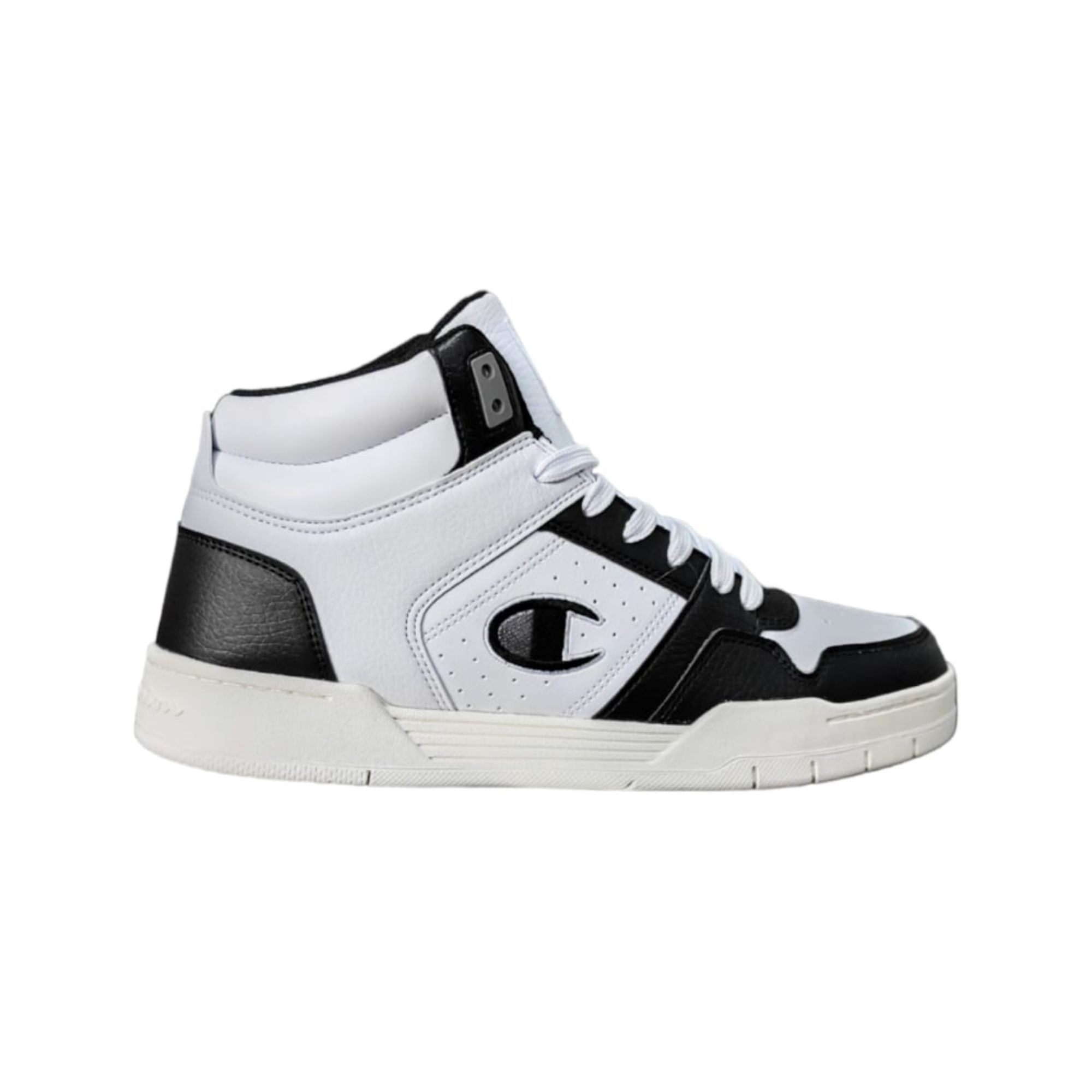 Tenis Champion Court Hi Blanco con Negro Hombre Originales CAS10285M