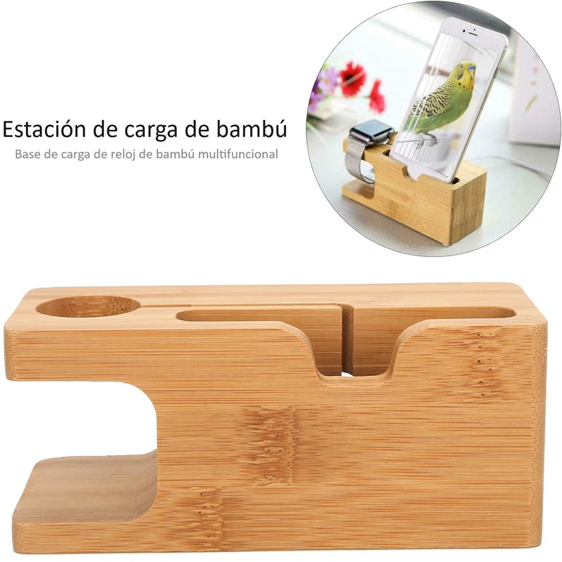 Base de carga Para Iphone y Smart Watch.