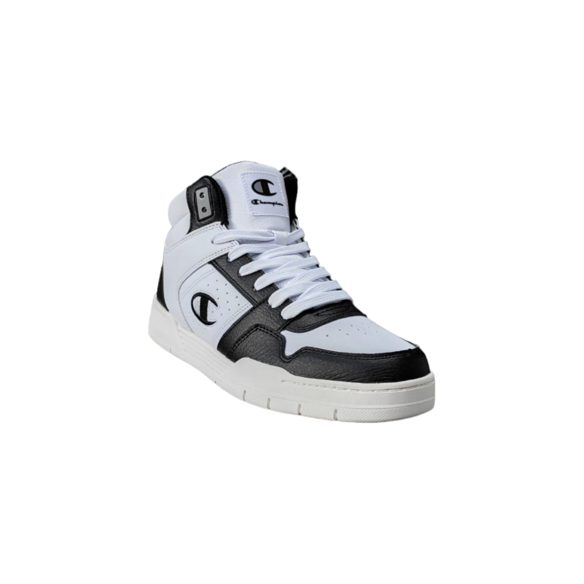 Tenis Champion Court Hi Blanco con Negro Hombre Originales CAS10285M