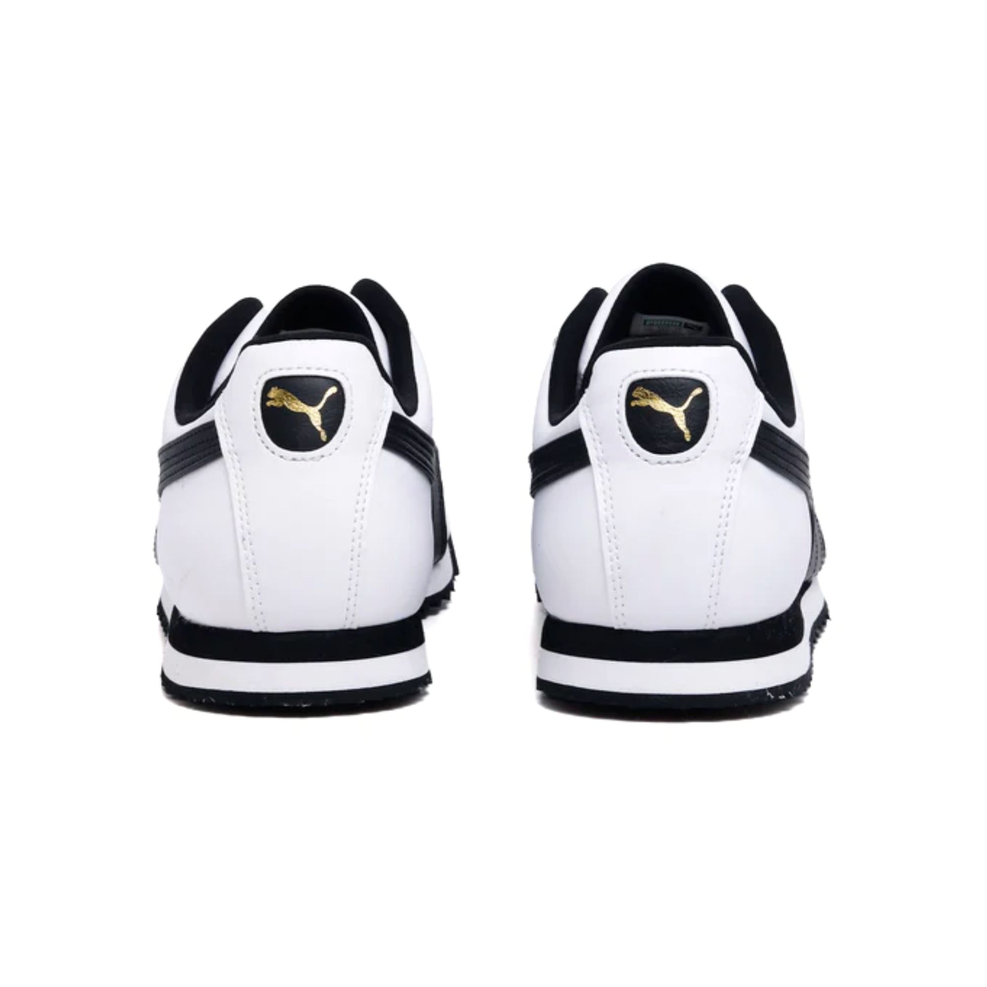 Tenis Puma Roma Basic Classic Blanco con Negro Hombre Originales 35357204