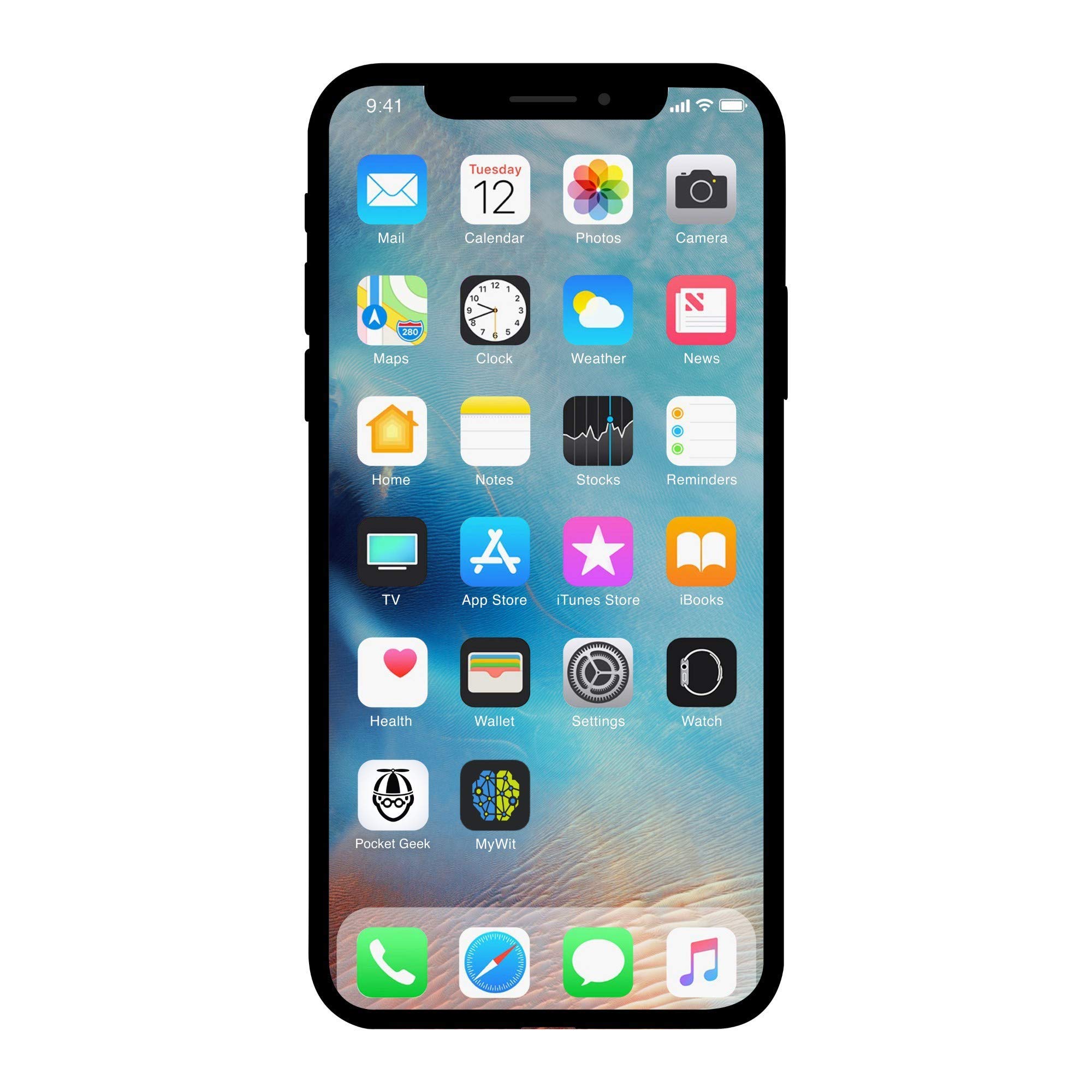 Celular Reacondicionado Grado A iPhone X 64gb Blanco   Funda de Regalo.