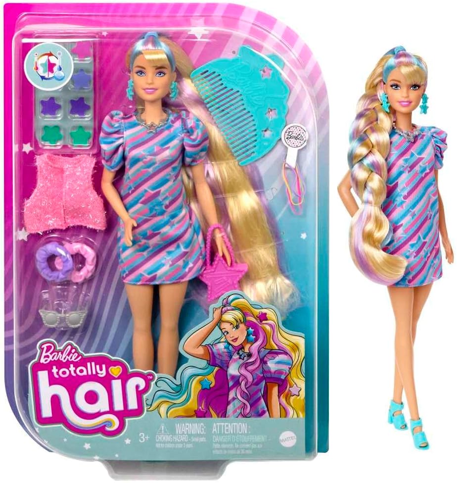 Barbie Fashion & Beauty Totally Hair Rubia