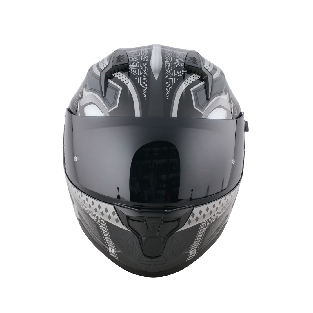 Marvel By Edge Casco Moto Integral Lexus Black Phanter Talla L Certificado Dot y ECE 2205